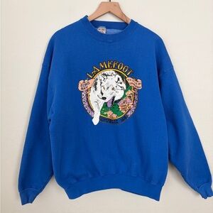 Vintage 90s Fruit of the Loom Lamefoot Echo Bay Sweatshirt XL